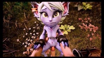 Tristana, LoL, 3D-Porno, Cartoon-Porno, Hentai, 18cartoon