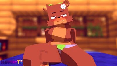 Minecraft: Bia traci dziewictwo analne (autor: SlipperyT) HD720p