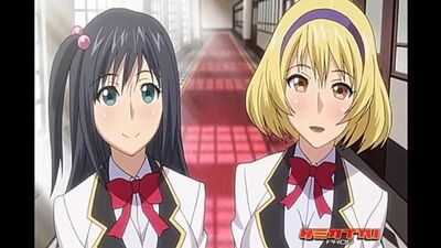 Hentai sem censura, sexo com collants