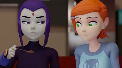 Ahhhh | Animação do Raven e da Gwen Tennyson [Redmoa]