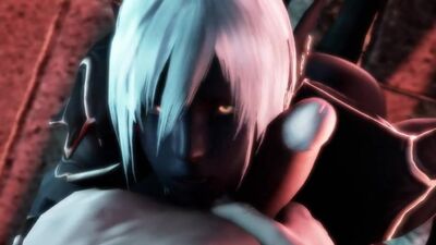 Elfo oscuro - sexo oral; minet; mamada; garganta profunda; follada con los labios; lamidas; follada facial; a lo perrito; cabalgada; porno hentai 3D; [Skyrim]