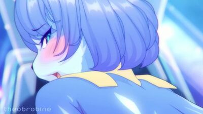Yiff en 2D par Theobrobine, porno furry, sexe, E621, hétéro, FYE, Krystal, fille-loup, Starfox, R34, Rule34