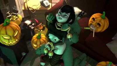 Dibujos animados de «Monstruos de vacaciones»: un zombi viola brutalmente a Mavis. Hotel Transilvania: porno de dibujos animados. Porno 3D, sexo, sgy, mamada de