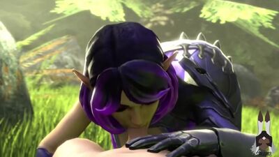 Paladins: Skye – Blowjob-Hentai