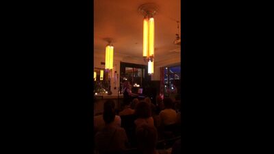 Alina Orłowa w Caffe Torino przy ulicy Twerskiej (Moskwa)