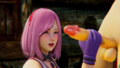 Sakura Haruno (Uchiha) - masturbação manual; rabo grande; sexo oral; à canzana; missionária; ejaculação; pornografia hentai 3D; [Naruto | Boruto]