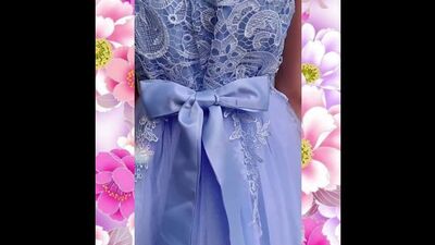 COMMENT RÉALISER UN JOLI NOEUD SUR UNE ROBE