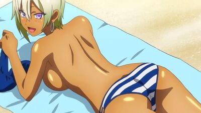 A Minha Primeira Gal (Hajimete no Gal) - 08 [Dublagem em russo] (humor, anime erótico, ecchi, não hentai)