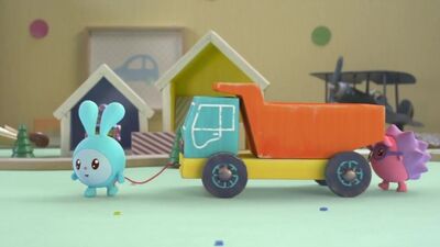 Malyshariki, Folge 62 – Der kleine Lastwagen