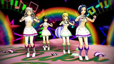 MMD R-18 [ЭРОТИКАЛЫҚ 2-НҰСҚА] Idolm@Ster Махаббат пен қуаныш Автор NNBA