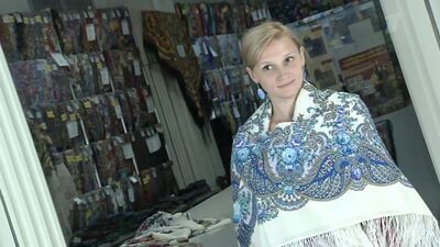 Як носити павлопосадські хустки. Моя колекція павлопосадських хусток