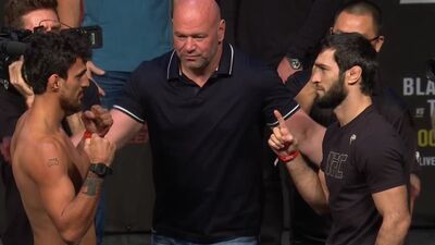 Рікардо Рамос проти Зубайри Тухугова — Битва поглядів перед UFC 267