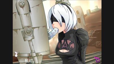 Поруч із «Автомат-ух» (Nier Automata SFM)