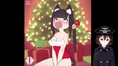 Receber um broche da Catgirl natalícia