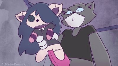Melieconiek – pluszowa lalka voodoo, anime, animacja, hentai, porno dla dorosłych, anime, animacja, hentai, porno