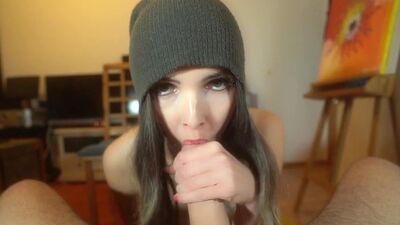 A minha namorada peituda dá-me tudo o que eu adoro - Milaluv 4K