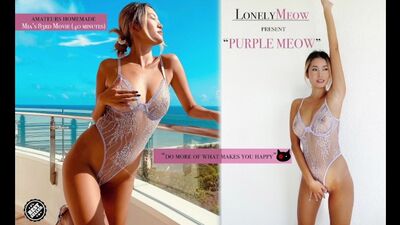 LonelyMeow Mia em PURPLE MEOW - antevisão longa