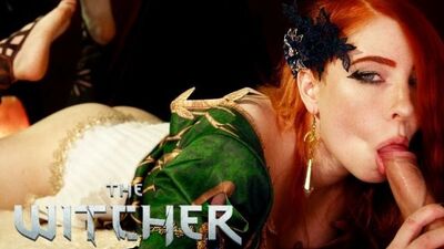 Triss Merigold. Sexe et vin - MollyRedWolf