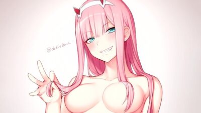 Más cerca de Zero Two - Darling in The Franxx Hentai JOI [Encargo]