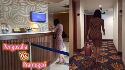 Indo : un plaisir extraordinaire avec une belle hôtesse de l'air