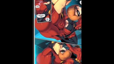 MRS INCREDIBUTT - Bande dessinée porno - Parodie d'Helen Big Butt