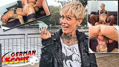 GERMAN SCOUT - THIN PAINTED MUVA VICKY I PICKUP ROUGH FUCK IN BERLIN I RIMJOB AND DEEP THROAT