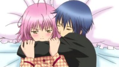 Ikuto y Amu. Los guardianes de Chara, del grupo Ciudad de los Sueños