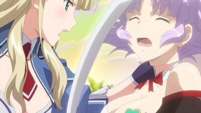 Queen's Blade: Grimoire OVA / Меч королеви: Гримуар ОВА — 1 серія | Kari, Mikrobelka & Lali [AniLibria.Tv]