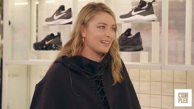 Maria Sharapova habla sobre las zapatillas deportivas