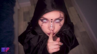 The witch found the source of vitality. Halloween 2020