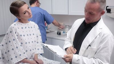 Sexy Young Patient Needs Doctor Oliver's Special Treatment For Her Pink Pussy
