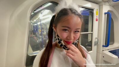 Date YimingCuriosity 006 - Mignonne mais coquine ! Une Chinoise aux nattes, une princesse qui se fait baiser la bouche et en gorge profonde