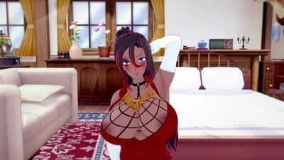 Konosuba: Il cazzo enorme di Futa Sylvia sborra a fiotti | POV del protagonista