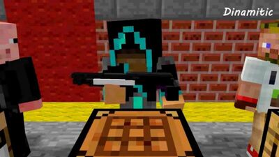 Minecraft Мультфільми — Крафт зброї (Школа літсплейшерів: Діллерон, Лололошка, Фрост, Свін плей)