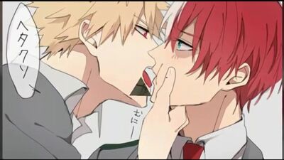 Todoroki Shouto x Katsuki Bakugou // TodoBaku // Prawdziwa miłość