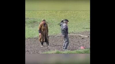 Dziadek tańczy! Kiedy zakładanie ogrodu to czysta radość
