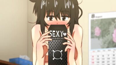 C'est parti ! La vidéo hentai de la grande sœur montrant ses fesses à son petit frère