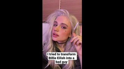 [JULIA GISELLA] Tentei transformar a BILLIE EILISH numa ✨bad boy sensual✨