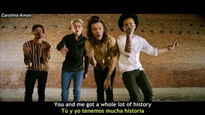 [Vídeo musical] One Direction - History [Letra + Subtítulos en español]