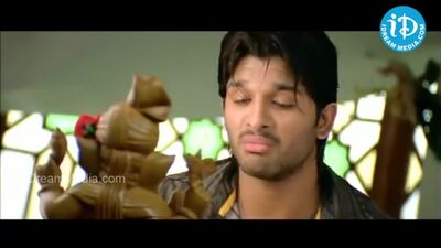 La scène d'entrée en scène d'Allu Arjun dans le film Desamuduru