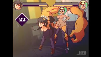 Skullgirls, hentai futanari, porno futa, futanari, porno futa