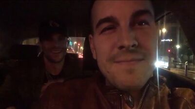 Stories • Instagram – Mario Casas mit Freunden (Die Nacht der Heiligen Drei Könige)