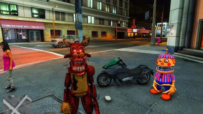 FNAF – Jak nowa przerażająca marionetka ukradła czarne światło Freddiego w modach FNA do GTA 5