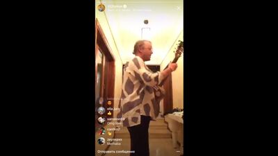 Tom Felton, publicación de una historia de Instagram