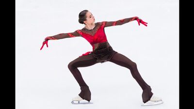 Kamila Valieva. Kür. Damen. Sotschi. Grand Prix im Eiskunstlauf 2021/22