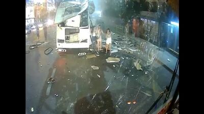 Explosión de un autobús en Vorónezh