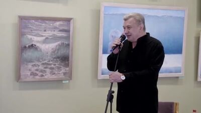 Sergej Koshonin im Ausstellungszentrum „Galerie“
