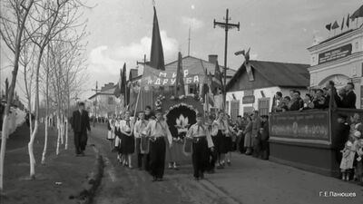 Pohvistnevo. Um pouco da história do 1 de maio na cidade