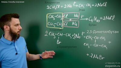[Andrei Stepennin] 1.2. Alcanos: Métodos de obtenção. Preparação para o Exame Final de Química