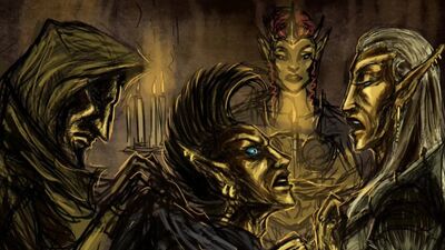 Данмери, Темні ельфи (The Elder Scrolls LORE)